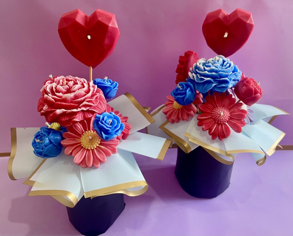 Ramo de Velas “Amor Eterno”