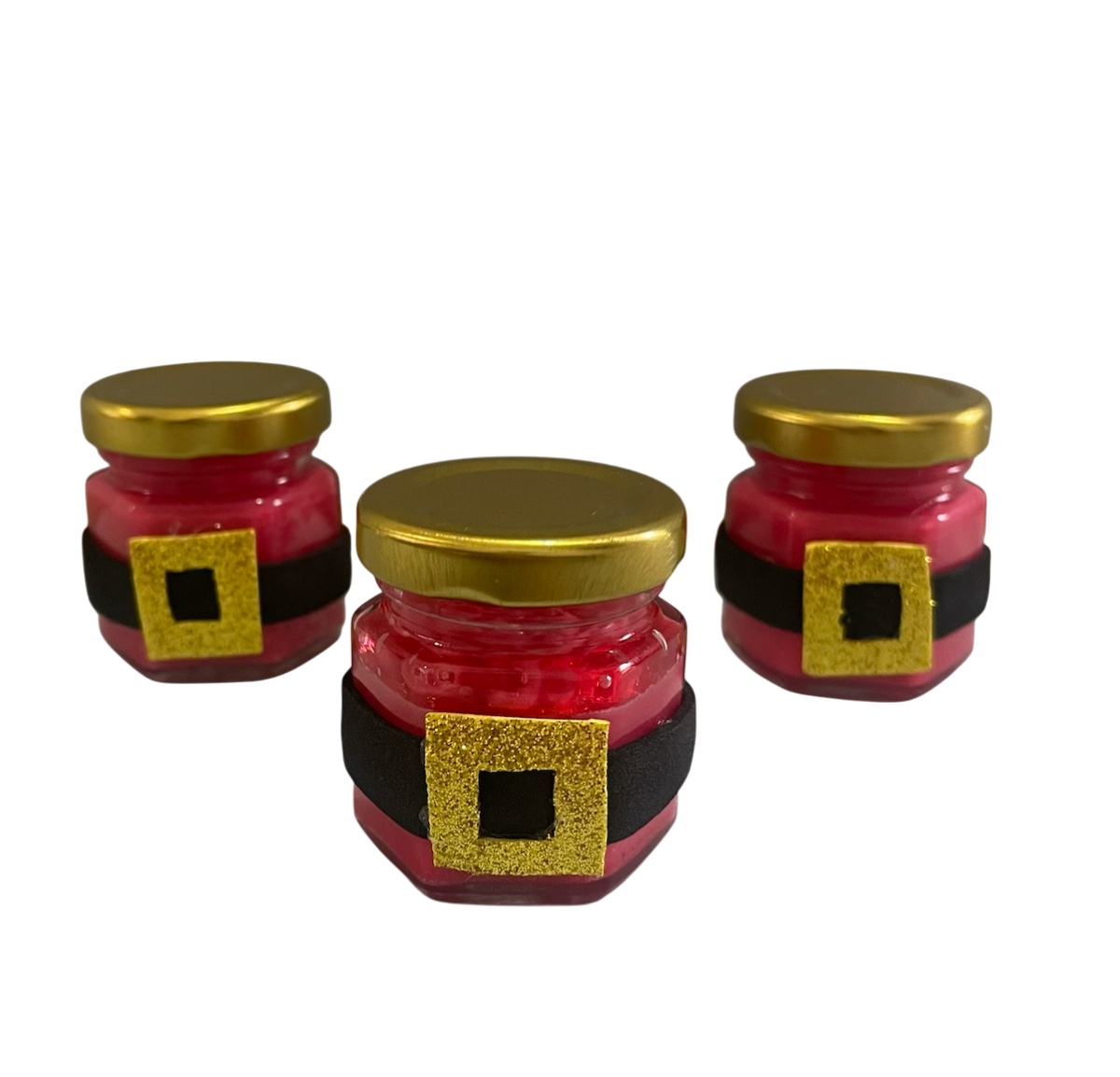 Vela Navideña Frasco Santa